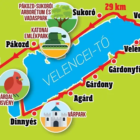 Nyaraló 101 Agard,toeroek Balint Utca 101 Gárdony